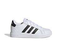 adidas Grand Court 2.0 Kinder Sneaker weiß/schwarz - 35