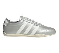 Sneaker ADIDAS SPORTSWEAR "GRAND COURT LO", Damen, Gr. 40, silber metallic, sanftes weiß, cloud weiß, Leder, Synthetik, Schuhe Sneaker (28703151-40) silber metallic, sanftes weiß, cloud weiß