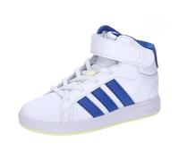 Sneaker ADIDAS SPORTSWEAR "GRAND COURT MID KIDS" Gr. 37, weiß (cloud white, royal blue, ice yellow) Kinder Schuhe Sportschuhe (50129442-37) cloud white, royal blue, ice yellow