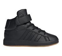 Sneaker ADIDAS SPORTSWEAR "GRAND COURT MID K", Gr. 38, schwarz (cschwarz, cschwarz, gresix), Synthetik, sportlich, Schuhe (52248528-38) cschwarz, cschwarz, gresix