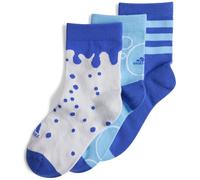 Adidas Graphic 3er-Pack Kinder Socken, hellblau KXXL