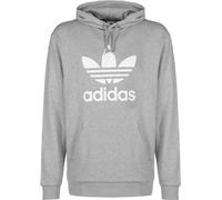 adidas H06669 Trefoil Hoody Sweatshirt Mens medium Grey Heather/White M