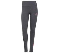 Adidas H07783 W LIN Leg Leggings Women's Dark Grey Heather/Rose Tone XS