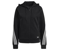 Adidas H57287 W FI 3S FZ REG Sweatshirt Women's Black XS