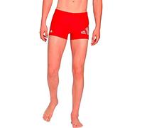 adidas H62973 Branded Boxer Swimsuit Men's Better Scarlet/White S/M
