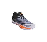 adidas Hallen-Indoorschuhe Adizero Select 2.0 (Basketball) silber/orange Herren, Größe Euro (US) 40 2/3 (7,5)