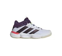 adidas Hallen-Indoorschuhe Courtstabil (Basketball) weiss/violett Herren, Größe Euro (US) 46 (11,5)