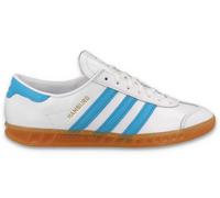 Adidas - Hamburg W - Sneaker 39 1/3 weiß blau
