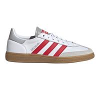 Sneaker ADIDAS PERFORMANCE "HANDBALL SPEZIAL", Herren, Gr. 42,5, cloud weiß, strawberry rot, grau two, Leder, Schuhe Sneaker (24242340-42,5) cloud weiß, strawberry rot, grau two