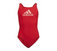 Adidas HC9656 YG BOS Suit Swimsuit Girl's Vivid red/Acid red 3-4A