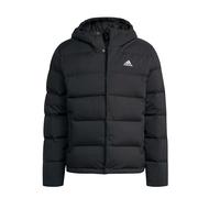 Outdoorjacke ADIDAS SPORTSWEAR "HELIONIC HOODED DAUNENJACKE" Gr. S, schwarz (black) Herren Jacken Outdoorjacken (23979123-S)