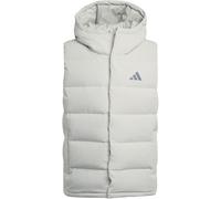 adidas Helionic Climawarm Daunenweste mit Kapuze JX0590 - metal grey L