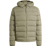 adidas Helionic Stretch Hooded Down Jacket olive strata (AETE) XL