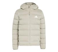 Adidas Helionic Stretch Hooded Down - silver pebble (M)