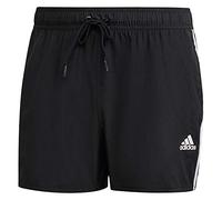 adidas Herren 3-Streifen CLX Badeshorts, Black, 8