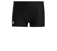 Adidas Herren 3 Stripes Boxer-Badehosen, Black/White, L-XL