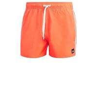 Adidas Herren Badeshorts 3S CLX SH VSL – 3‑Stripes – APSORD/WHITE – Gr. S