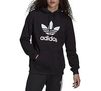 adidas Originals Trefoil Hoody Schwarz Weiss - H06667 L
