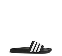 adidas Herren Adilette Comfort Pantoletten Sandalen, Schwarz Weiß Schwarz, 43 EU