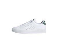adidas Herren Advantage 2.0 Shoes, Cloud White/Core Black/Green, 43 1/3 EU