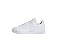 adidas Herren Advantage Base Court Lifestyle Shoes, Cloud White / Cloud White / Green, 42 EU