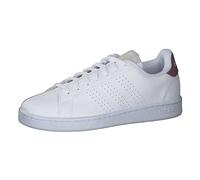 adidas Herren Advantage Sneaker, Cloud White/Cloud White/Shadow Red, 43 1/3 EU