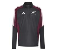 adidas Herren All Blacks Winterized Top Sweatshirt, All Black/Maroon, XL