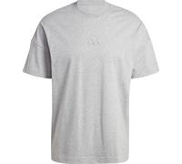 adidas All SZN T-Shirt Herren IY4138 - medium grey heather M