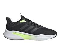 adidas Herren Alphaedge + Laufschuhe, Core Black/Grey Six/Green Spark, 47 EU