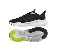 adidas Herren AlphaEdge + Shoes Sneakers, core Black/Carbon/Lucid Lemon, 46 EU