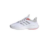 Adidas Herren AlphaEdge + Shoes, White/Silver Metallic/Bright Red, 44 2/3 EU