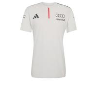 adidas Audi Formel 1 Team Mechaniker & Marketing Poloshirt Herren KE7324 - chalk pearl/iron met. XXL