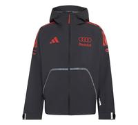 adidas Herren Audi Revolut Formula One Team 2026 Mechanics Rain Jacket Coat, utility black/hi-res red, XL