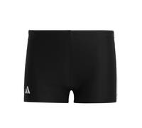 adidas Herren Classic 3-Stripes Swim Boxers, Black / White, S-M