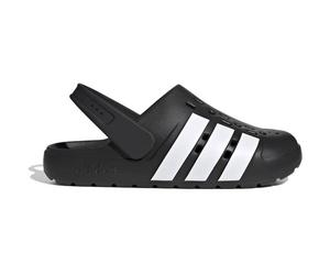 ADIDAS Herren Badepantoletten Adilette Clog 2.0 (JQ8058) 46 CBLACK/FTWWHT/CBLACK