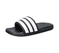 adidas Unisex ADILETTE COMFORT 2.0 SLIDES, core black/ftwr white/carbon, 48.5 EU