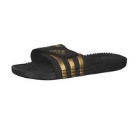 Adidas Adissage Badesandalen EU 40 1/2 Core Black / Gold Metal / Core Black