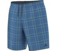 adidas Herren Badeshorts Check Sh Ml, Midnight F15/Solar Yellow, S, AB5641