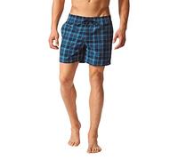 adidas Herren Badeshorts Karierte Shorts, AJ5558, Mehrfarbig (Collegiate Navy/Night Navy/White)Gr.S
