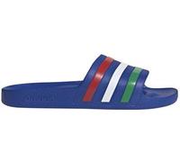 ADIDAS Herren Badeslipper Aqua adilette BOBLUE/GREEN - Gr. - 46