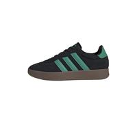 Sneaker ADIDAS SPORTSWEAR "BARREDA", Gr. 44,5, core schwarz, court grün, gum5, Leder, Synthetik, sportlich, Schuhe (47623842-44,5) core schwarz, court grün, gum5
