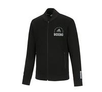 adidas Herren Bomber Style Lite Jacket Bomberjacke, Schwarz, M