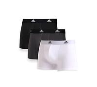 adidas Herren Boxershorts (3er Pack) Bequeme Unterhosen aus Baumwolle (Gr. S - 3XL)