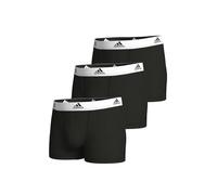 adidas Herren Boxershorts (3er Pack) Bequeme Unterhosen aus Baumwolle (Gr. S - 3XL)