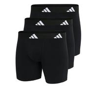 adidas Boxer Brief (3PK) - Active Flex Cotton - Bequeme Unterwäsche, 000 Black, XXL