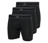 Adidas Boxershorts Active Micro Flex Eco – 3er-Pack, schwarz – Bequeme Herren-Unterwäsche
