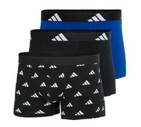 adidas 3P Active Flex Cotton Trunk Schwarz Muster Baumwolle Small Herren