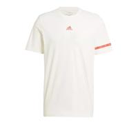 Adidas Herren Brand Love Collegiate Graphic Tee, Off White, S