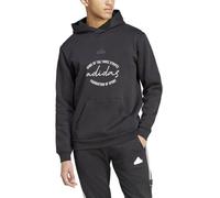 adidas Herren Brand Love Fleece Hoodie, Black, M