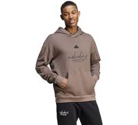 adidas Herren Brand Love French Terry Hoodie, Earth strata, XS